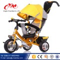 2017 new design baby tricycle low price/Alibaba selling big wheel kids tricycle with handle/steel baby push tricycle for toddler